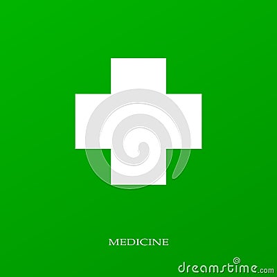 Medicine logo gross Vector Illustration