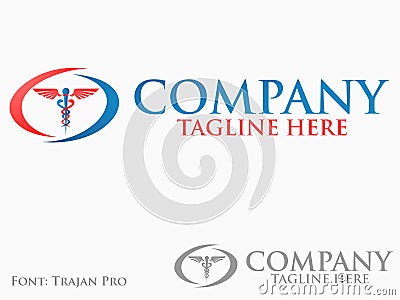 Medicine logo Vector Illustration