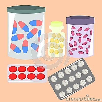 Medicine Vector Illustration