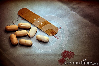 Medicine Pills Healthcare Stock Photo