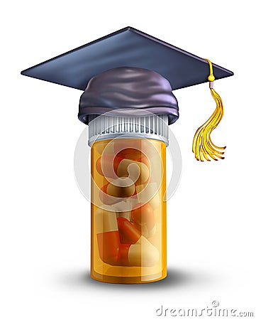 Medicine School Stock Photo