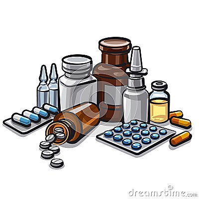 Medicines Stock Photo