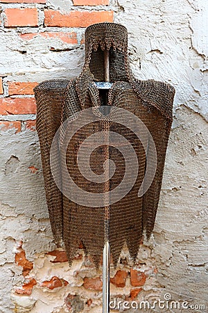 Medieval armor Stock Photo