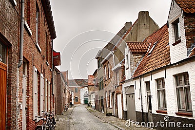 Medieval Bruges Stock Photo