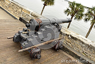 Medieval cannon Stock Photo
