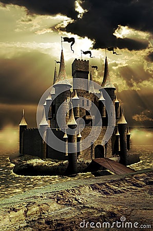 Medieval castle Stock Photo