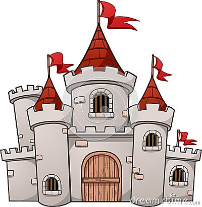 Medieval castle Vector Illustration