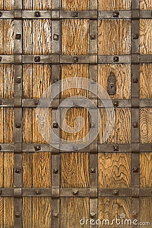 Medieval castle gate Stock Photo