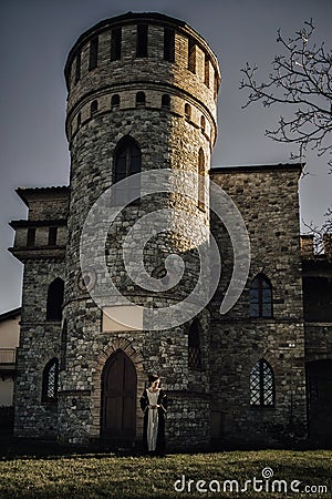 Medieval castle Stock Photo