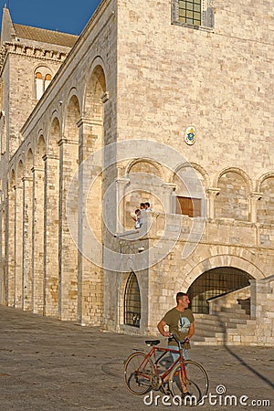 Trani cathedral, Apulia, Italy. Editorial Stock Photo