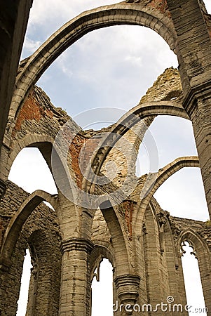 Medieval church Stock Photo