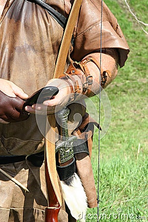 Medieval communication? Stock Photo