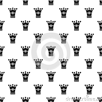 Medieval crown pattern vector Vector Illustration