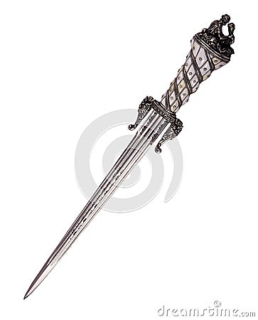 Medieval dagger Stock Photo