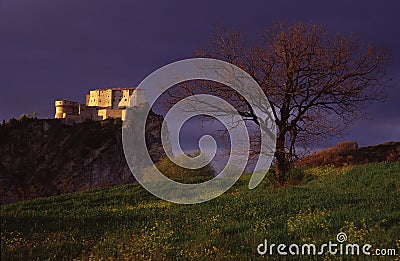 Medieval fortress Stock Photo