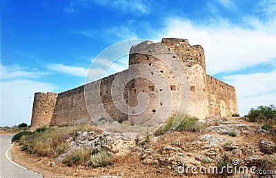 Medieval Fortress in Crete, Stock Photo