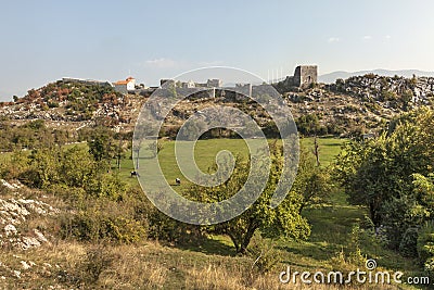 Medieval fortress Onogost in Niksic Stock Photo