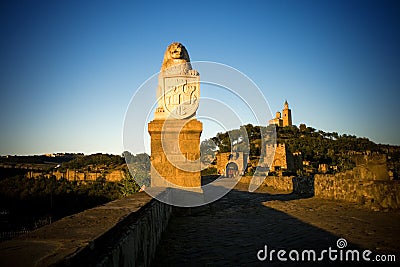 Medieval fortress in Veliko Tarnovo, Bulgaria Stock Photo