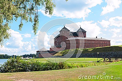 The medieval Hame Castle. Hameenlinna. Finland Stock Photo