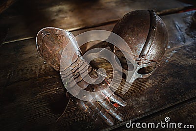 Knightly equipment Stock Photo