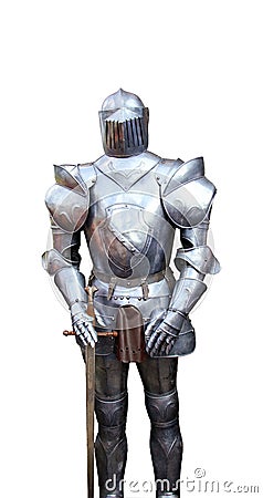 Medieval Knight Armor Stock Photo