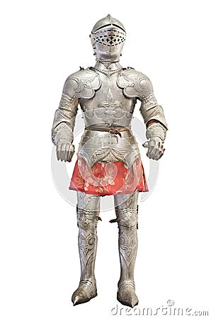 Medieval knight armour. Stock Photo