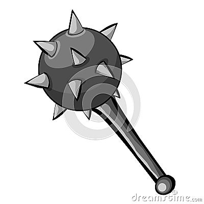 Medieval Mace isolated illustration Vector Illustration