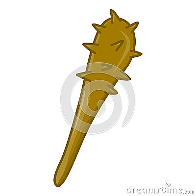 Medieval Mace isolated illustration Vector Illustration