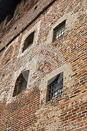 Medieval prison Stock Photo