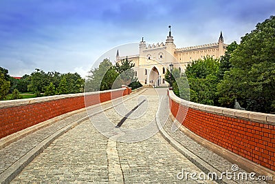 Medieval royal castle in Lublin Stock Photo