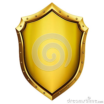 Medieval shield Stock Photo