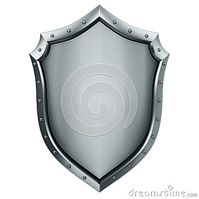 Medieval shield Stock Photo