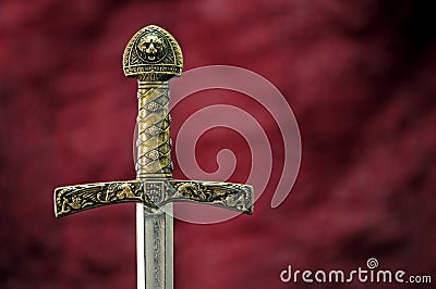 Medieval sword Stock Photo