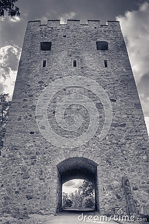 Medieval tower Stock Photo