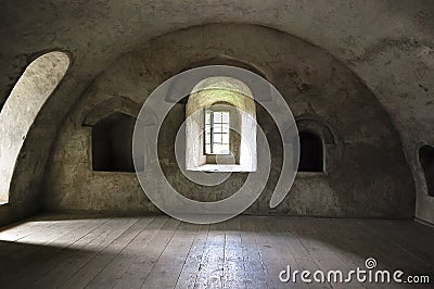 Medieval tower interior Editorial Stock Photo