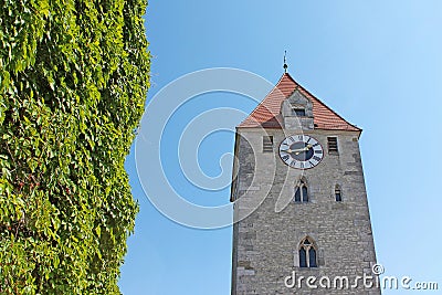 Medieval town Regensburg, Bavaria, Germany. Stock Photo