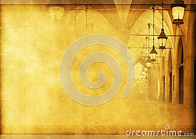 Medieval Vintage Background Stock Photo