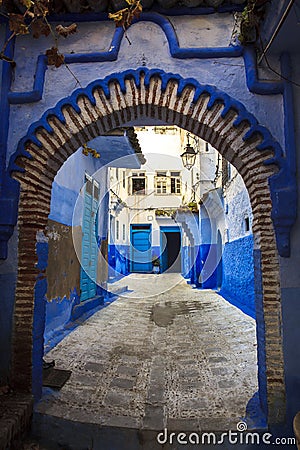 Medina of Chefchaouen, Morocco Stock Photo