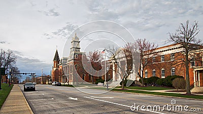 Medina, OH Courts Editorial Stock Photo