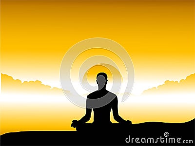 Meditation Stock Photo