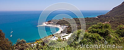 Mediterranean Coast Stock Photo