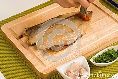 Mediterranean mackerel Stock Photo