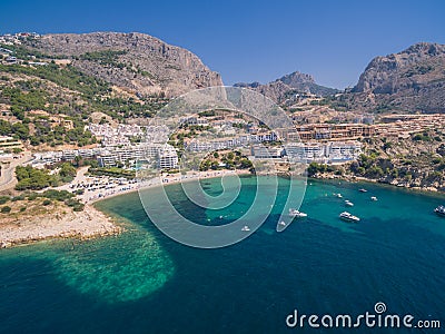 Mediterranean sea coast Stock Photo