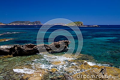 Mediterranean Seaview Stock Photo