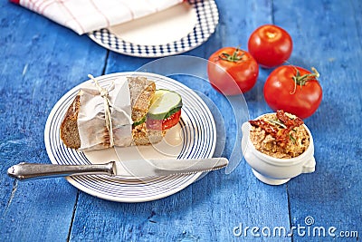 Mediterranean Spreads Stock Photo