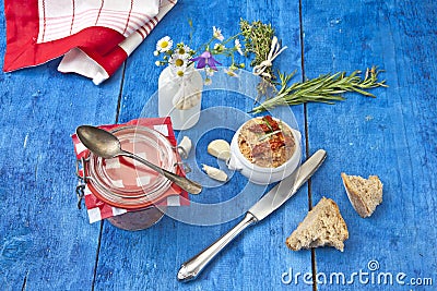 Mediterranean Spreads Stock Photo