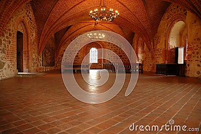 Medival castle room Stock Photo