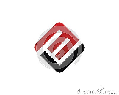 m mj ml logo design template Vector Illustration