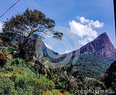 Meemure - Matale mountain - SriLanka Stock Photo