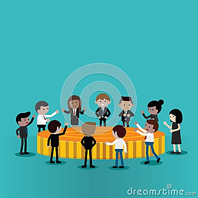 Meeting Vector Illustration